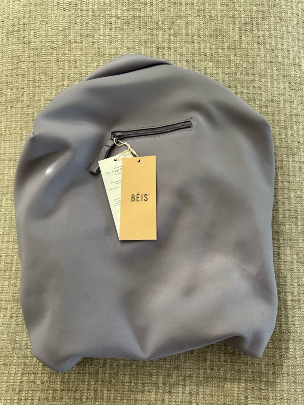 BÉIS Lavender Carry-On Luggage Cover, NWT